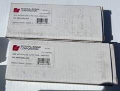 Federal Signal Amber 8 Pack Of LED lightheads NEW. MPS300,MPS9W,MPS1220, MPS620