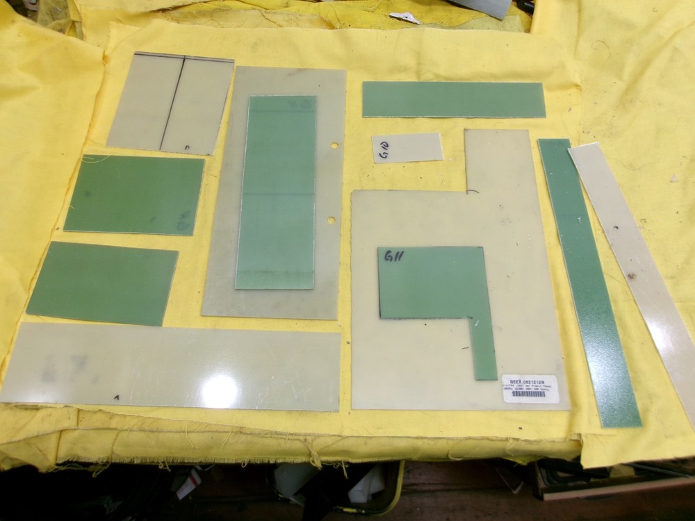 GREEN G10 & G11 PHENOLIC SHEET plastic sheet micarta flat stock 1/16″ & 1/8″