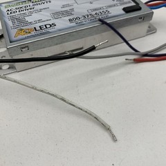 ACE AC-50CD1.05UVTS Dimming 50W LED Driver Switchable 500-700-1050mA, 33-48VDC