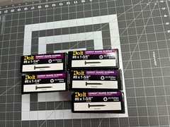 5 LB Pounds Do It Cement Board Screws #8 X 1-1/4″ Phillips head Ceramic Spade Pt