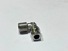 (8) Weatherhead 1169x4x4 1/4″ Tube x 1/4″ MNPT Push-Connect 90 DEG SWVL Male Elb