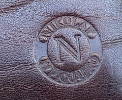 “Nikolai” by Piquadro-NOS brown leather keychain wallet , made in Italy#BIC