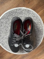 Skechers Work 76551EC ELDRED SR Womens Occupational Shoes Black, Size 7.5, NWT