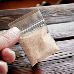 500/PCS White Block 2″x2″ Clear Reclosable Seal Bag Plastic Zip Lock Bags 2Mil