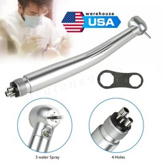 Dental Pana Max LED Self-Power E-generator High Speed Handpiece M4 4 Hole US