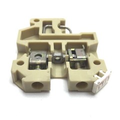 Lot of 29 Weidmuller SAK2.5 Terminal Block, Beige, 600V 25A, 22-12AWG