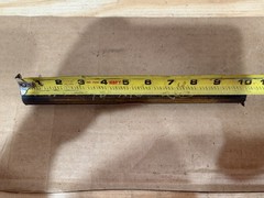 One Piece 4140 Hot Rolled Steel Bar Round Stock Heat Treated 7/8” OD x ~10”