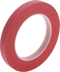 Painters Tape Easy Removal 0.5 Inches x 52.5 Yards Masking Master Tape Red
