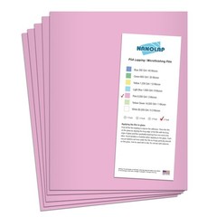 Lapping Film Microfinishing Sanding Paper Fine Polishing Sharp Edges 5 Pc