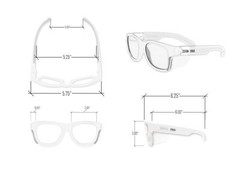 Magid Gemstone Y50 Performance Anti-fog Safety Glasses With Side Shields, Clear