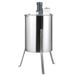 4/8-Frame 333lb Stainless Steel Electric Honey Extractor & Adjustable Stand