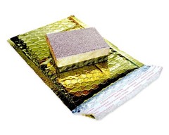 4×8 Honey Pot Gold & Pink Metallic BUBBLE MAILER Combo Padded Business Envelopes