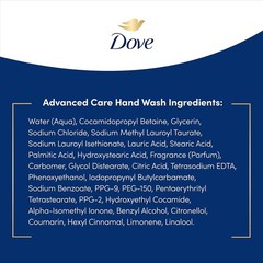 Dove Advanced Care Hand Wash Deep Moisture 4 Count for Soft, Smooth Skin, More M