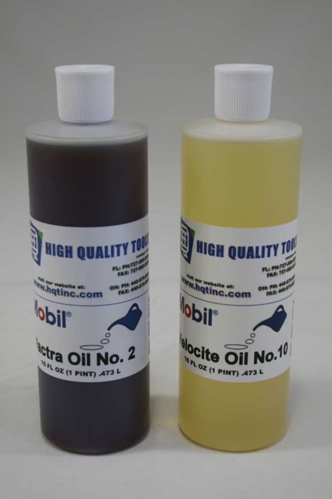 1ea MOBIL Vactra Oil 2 & Velocite #10 Pints For BRIDGEPORT HAAS MILLS & LATHES