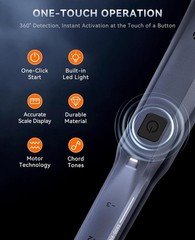 Rechargeable Metal Detector Pinpointer – 800mAh Battery, 15H Use, IP68 Waterproo
