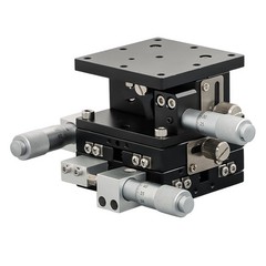 1×60×60mm XYZ 3 Axis Linear Stage Trimming Platform Bearing Tuning Sliding Table