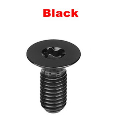 M8x20mm Inner Plum Countersunk T30 Torx Head Ti Titanium Bolts Screws Motorbike