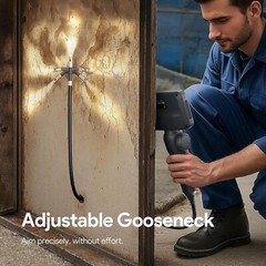 DEPSTECH Dual Lens Endoscope with 4.5” Display for Precise Inspections