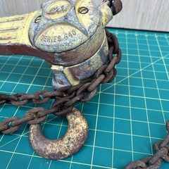 CM Columbus Mckinnon 640 Series USA Manual Lever Chain Hoist 3/4 ton SHOWS WEAR