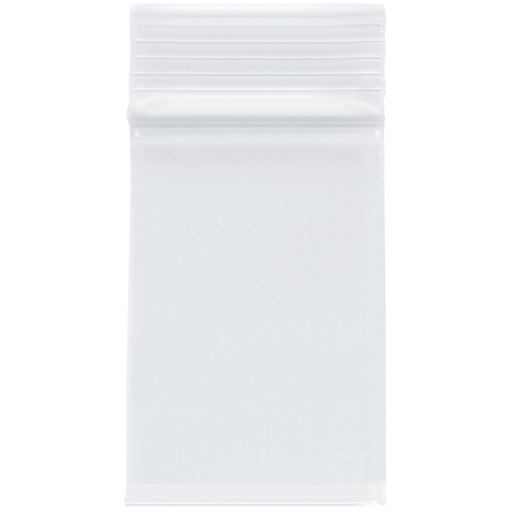 2″ x 3″ (Case of 1,000), 4 Mil Heavy Duty Plastic Reclosable Zipper Bags