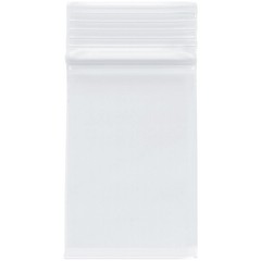 2″ x 3″ (Case of 1,000), 4 Mil Heavy Duty Plastic Reclosable Zipper Bags