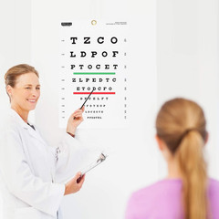 Eye Chart, Snellen Eye Chart, Wall Chart, Snellen Charts for Eye Exams 1