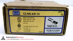 ILSCO CLNS-4/0-12 , SURECRIMP COPPER COMPRESSION LUG, SEE DESC #315010
