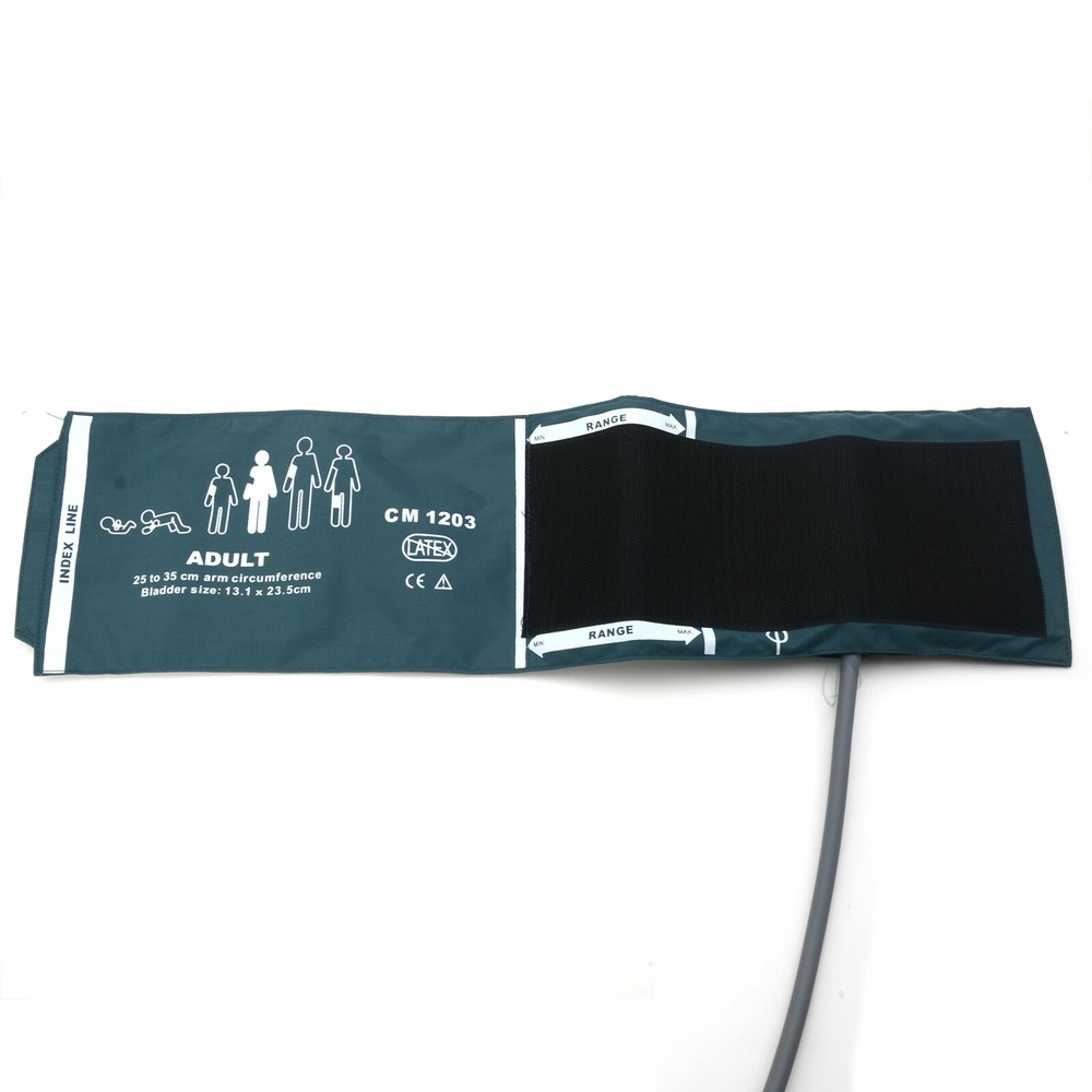 Arm Blood Pressure Cuff Patient Monitor Cuff Adult Single Tube CM1203 25-35cm
