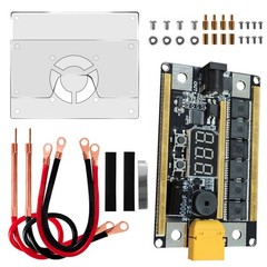 1Set Mini Spot Welder Machine 8-24V Voltmeter Kits For 18650 Lithium Battery