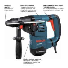 Bosch RH328VC-RT SDS-plus 8 Amp 120V 1.125″ Rotary Hammer Certified Refurbished