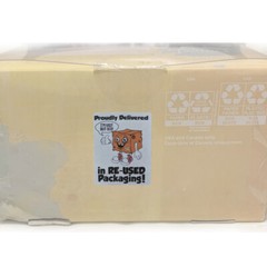 Recycled Packaging Stickers “Im ugly but eco”- 150 Stickers ($0.09 ea) 2 X 2.69″