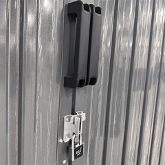 20’x10’ft Heavy Duty Metal Car Garage Shed Galvani Steel Outdoor Storage