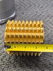 J46449 53851 High-Speed Steel Involute Gear Hob Cutter 1-1/4″ ID x 3-3/4″ Width