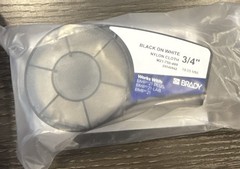 Brady M21-750-499 Adhesive Multi-Purpose Nylon Labels w/ Ribbon