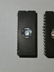3 PCS TOTAL AMD 256KBIT UV EPROM Qty 2 AM27C256-200DC Qty 1 AM27C256-70DC