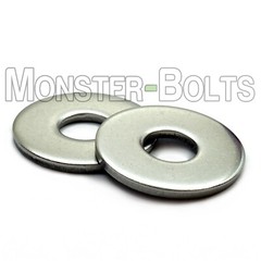 1/4″ Stainless Steel Fender (Penny) Washers, A2 / 304 – 1/4 x 1″, 1-1/4″, 1-1/2″