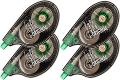 Tombow 68626 MONO Original Correction Tape, 4-Pack. Easy to Use Applicator for I