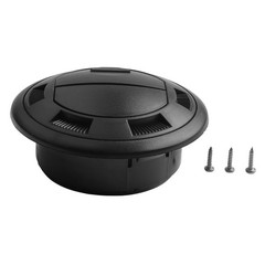 Closeable Diesel Heater Duct Vent Outlet Enhance Airflow Easy To Install Black