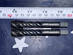 (2) OSG 9/16-18 PLUG TAP SPFL SPIRAL FLUTE HY-PRO 4FL NF GH3 HSE TWO TAPS