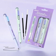 Gel Pens Medium Point: Morph 0.7mm Black Ink Mini to Full Size Soft Grip Port…
