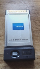 Echo Indigo IOx Digital Audio Express Card Interface For Notebooks w/ XP Drivers