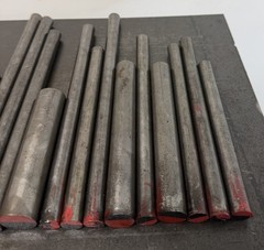 4140 Steel Round Bar Stock 22 Pcs – CNC Lathe Machinable – 17.65 lbs