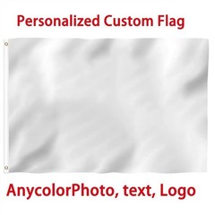 Custom Flag Personalized Flags Banners -Print Your Own Logo Lmage Text/Photo US