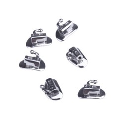 80pcs Tubos Bucales Individuales Ortodoncia Dental Roth Mbt 0.022 1st/2nd Molar