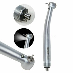 10X Dental Fiber Optic LED E-generator Handpiece Triple 4 Hole for KAV UDM4