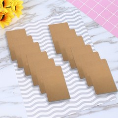 12 Pack Pocket Notebooks Blank Brown Cover Journals 64 Pages 5.5×3.5 Inch