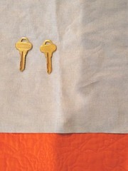 Lot of 2 Original Schlage C-125 Key Blanks Satin Brass New 6pin
