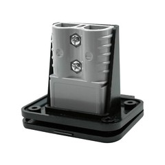 2Pcs 120Amp Socket Panel Base 120A Plug Mounting Panel with Dust Cover