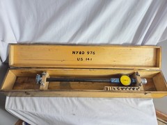 Dorsey Standard Dial Bore Gage No. 5 Range 78-203mm W/ All 7 Extensions & Adapt.