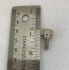 National Tattoo SS knurled thumb screws 8-32 – 1/2″ Length (10Pck) New old stock